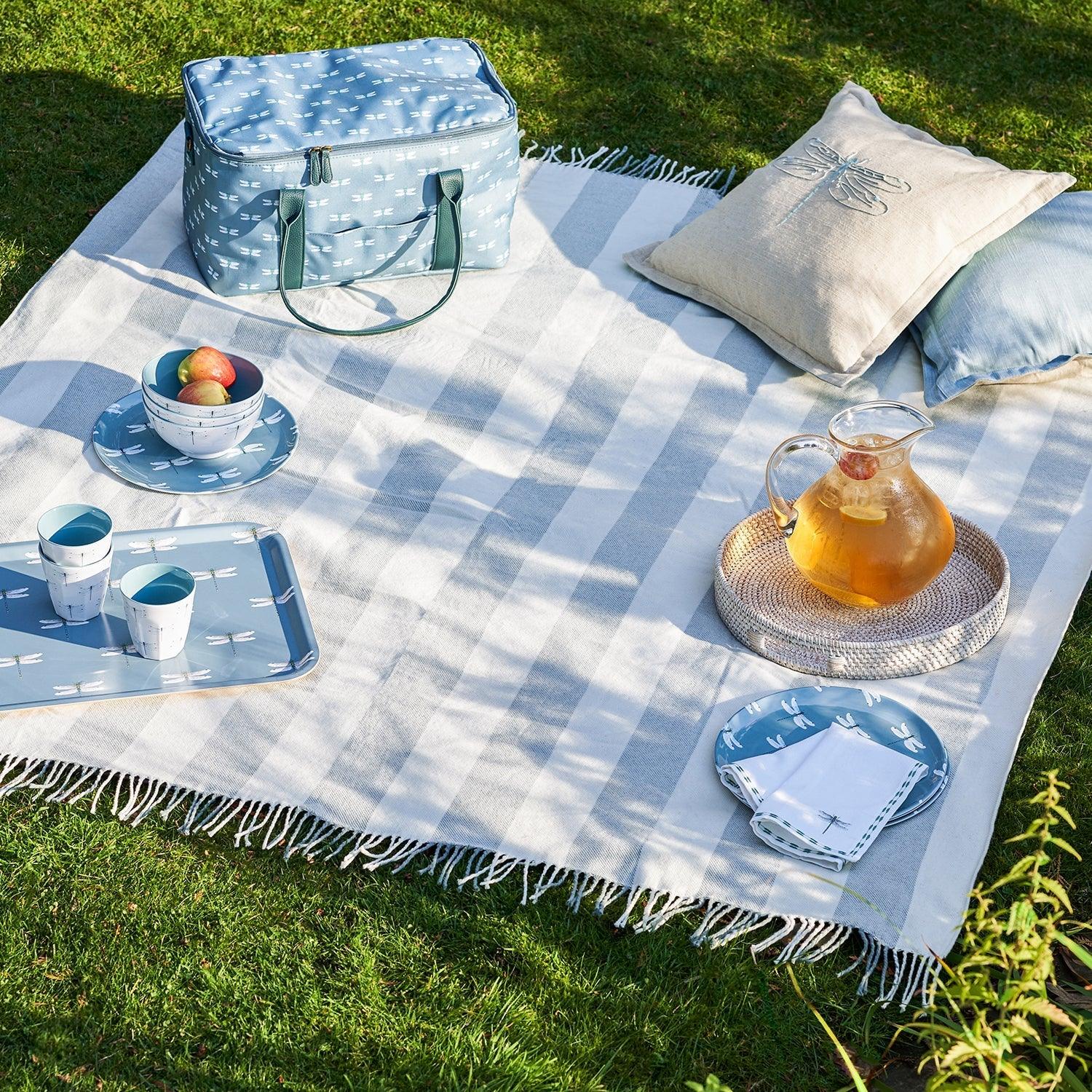 Sophie Allport Witham Stripe Woven Picnic Blanket - Marcel’s Culinary Experience