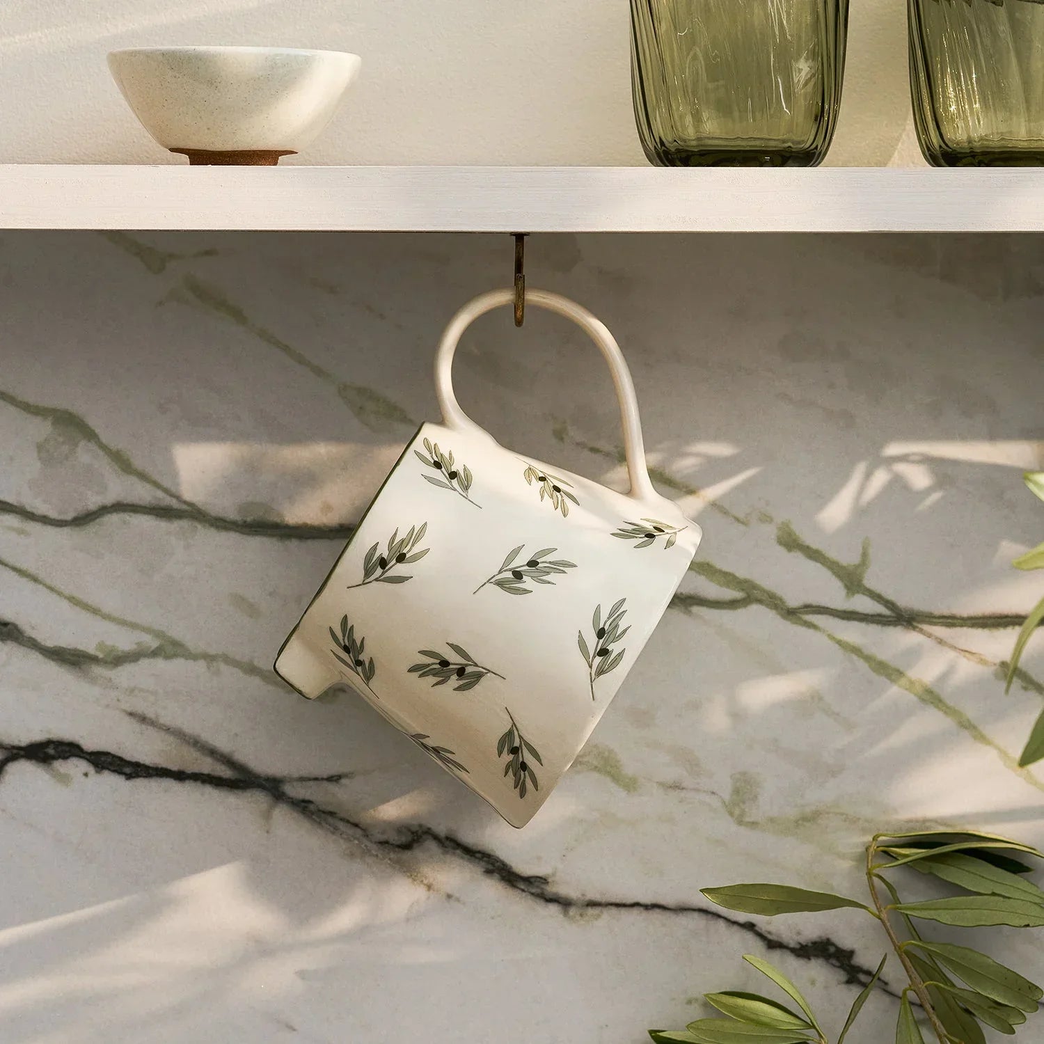 Sophie Allport Olive Large Stoneware Jug - Marcel’s Culinary Experience