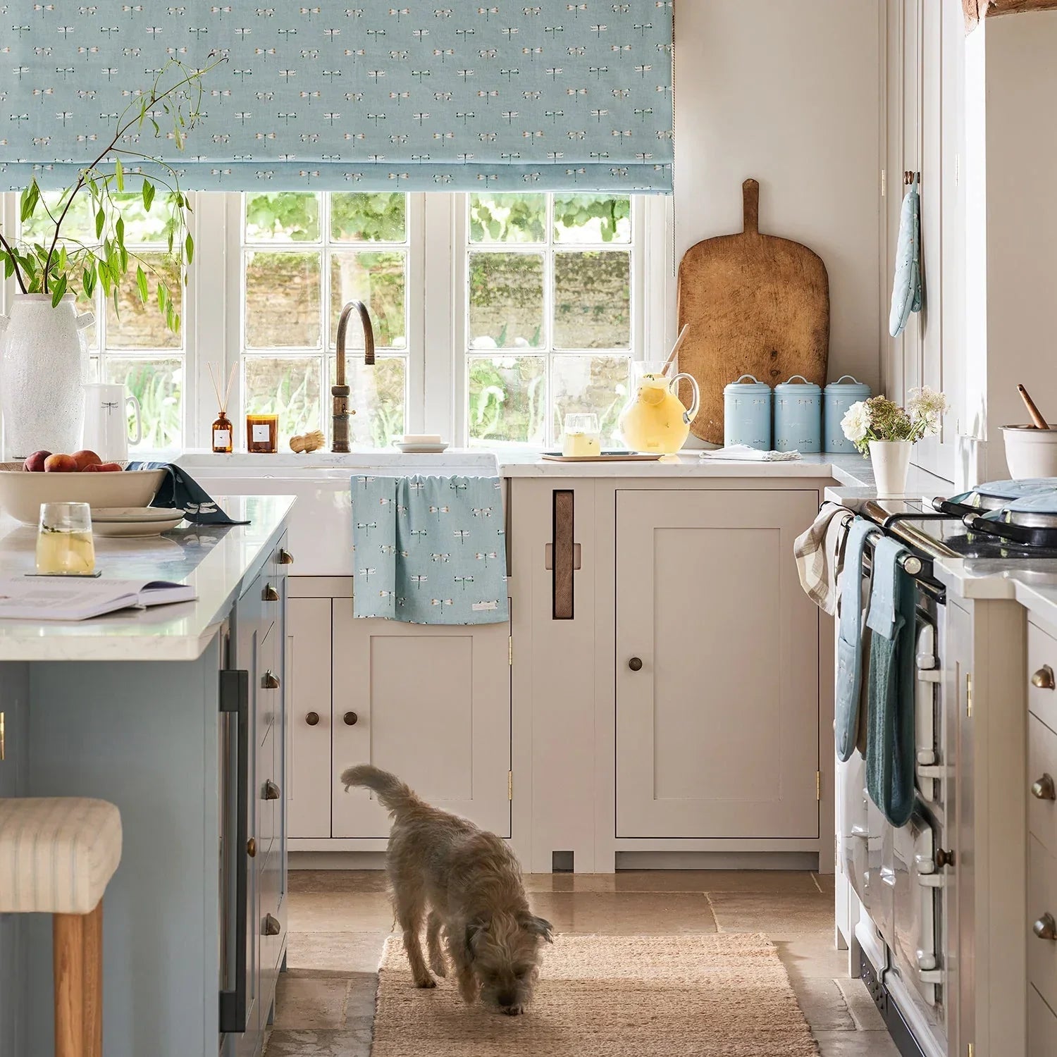 Sophie Allport Watercolour Dragonfly Tea Towel - Marcel’s Culinary Experience