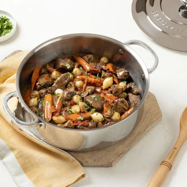 Le Creuset Stainless Steel Rondeau 4.5 qt