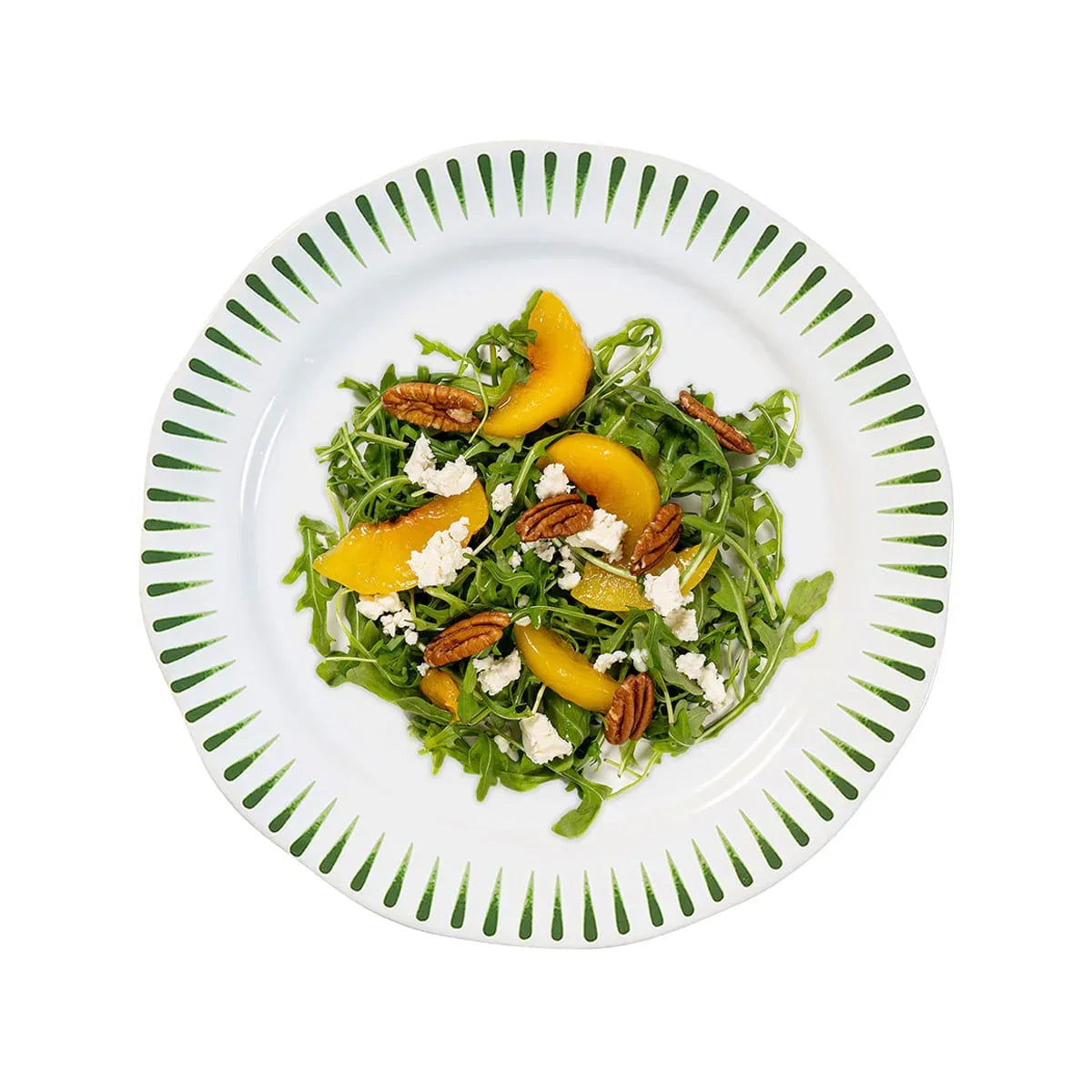 Juliska Sitio Stripe Dessert/Salad Plate - Basil