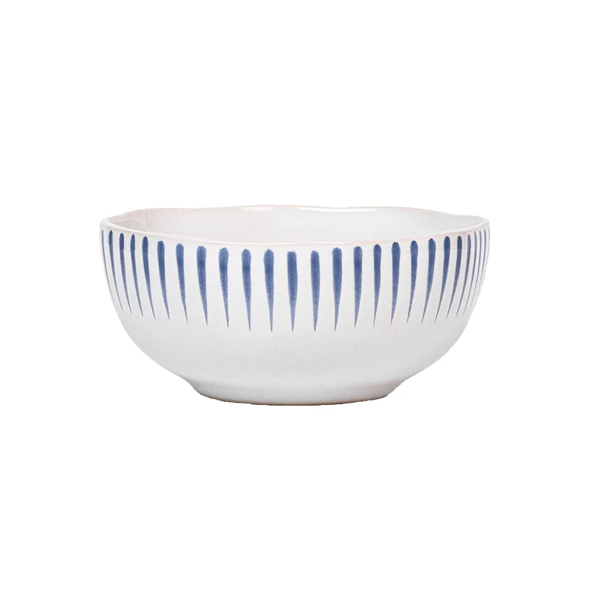 Juliska Sitio Stripe Cereal/Ice Cream Bowl, Delft Blue
