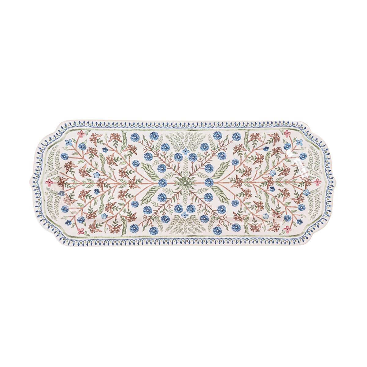 Juliska Villa Seville 15" Hostess Tray - Chambray