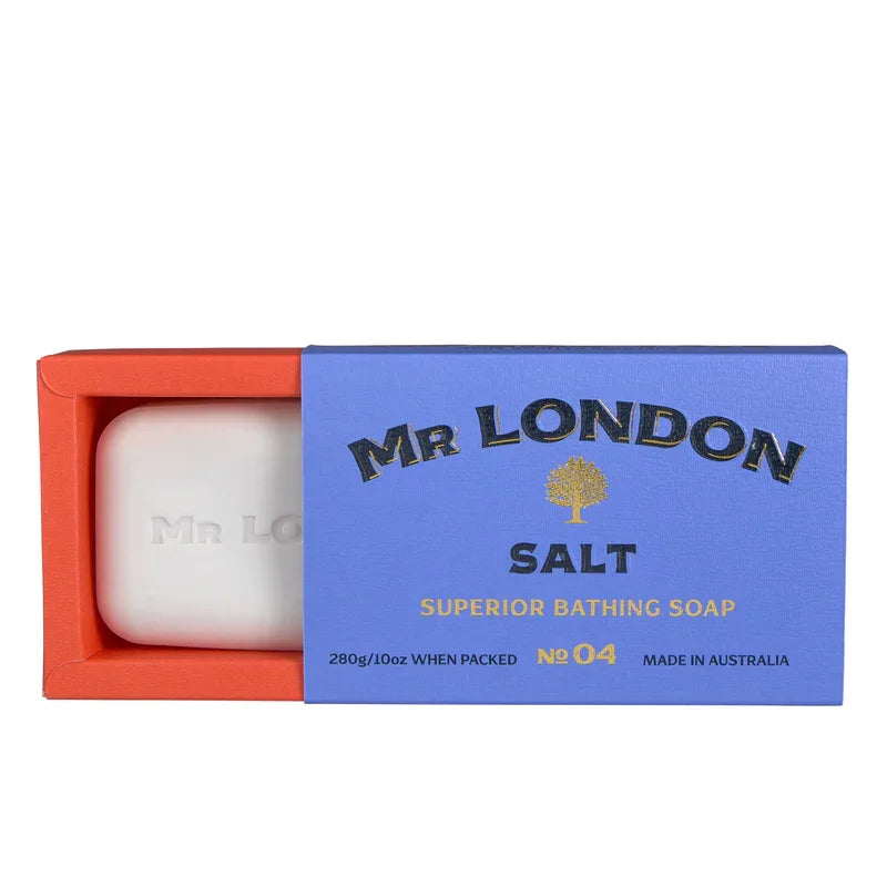 Wavertree & London Mr London Salt Scented Soap Bar for Men - 10oz - Marcel’s Culinary Experience
