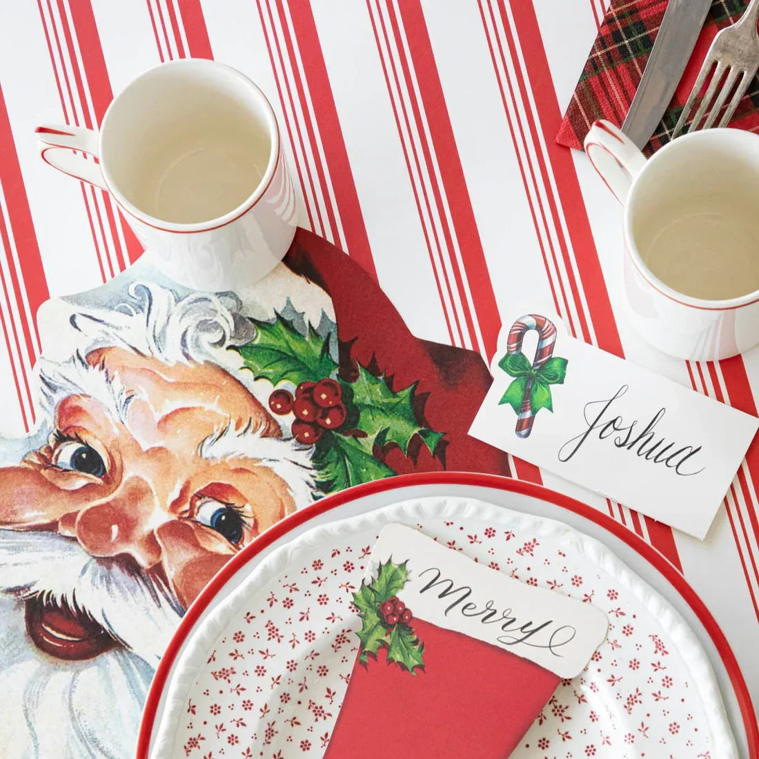 Hester & Cook Peppermint Stripe Runner - Marcel’s Culinary Experience