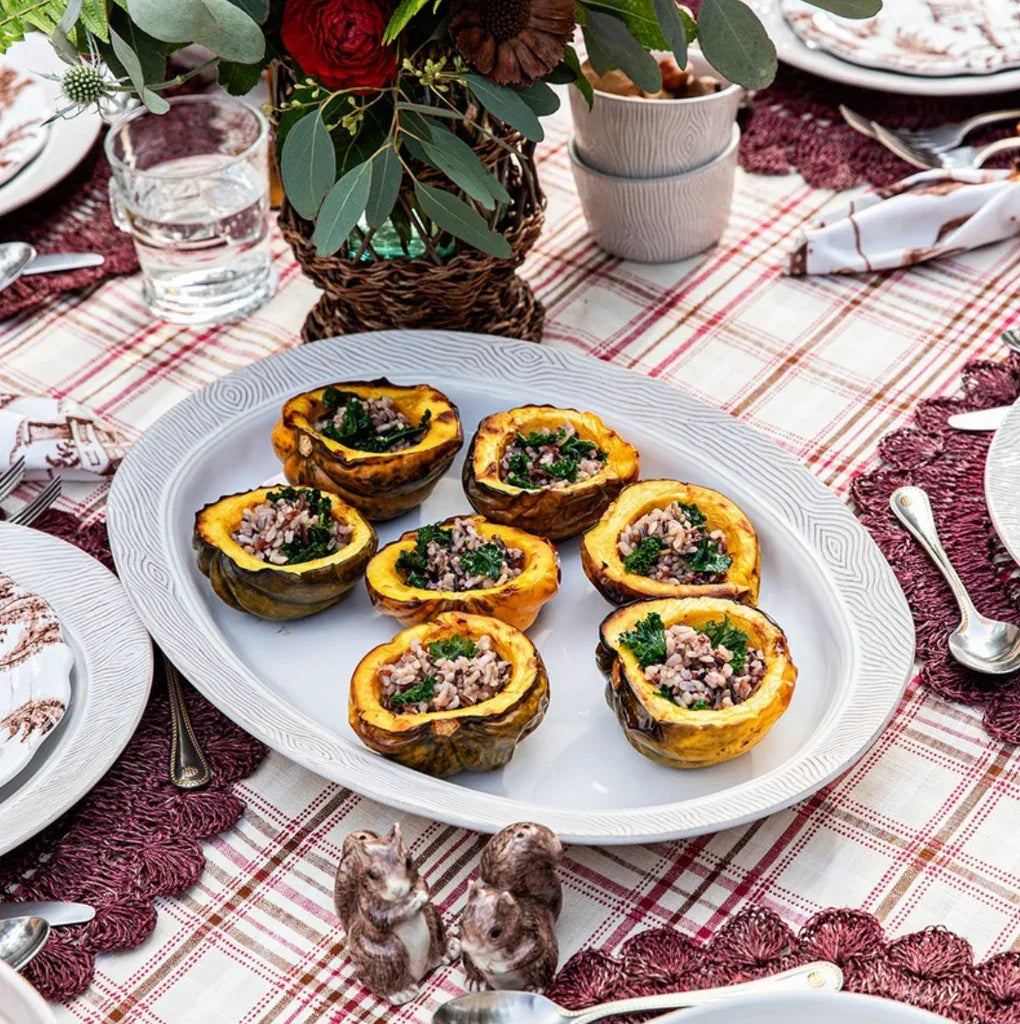 Juliska Blenheim Oak 18" Platter - Whitewash - Marcel’s Culinary Experience