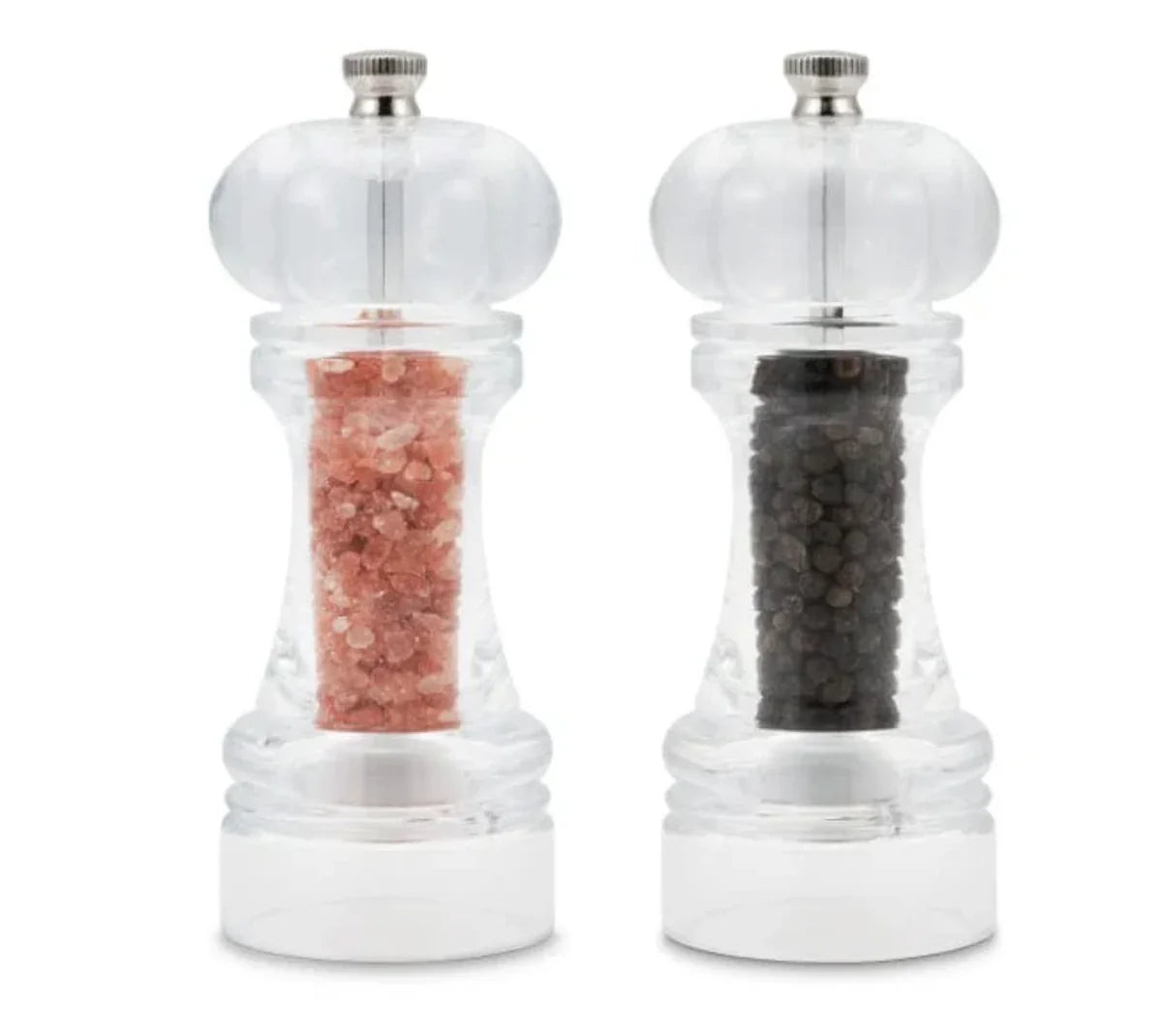 Liverpool 5.5" Acrylic Salt & Pepper Mill Set - Marcel’s Culinary Experience