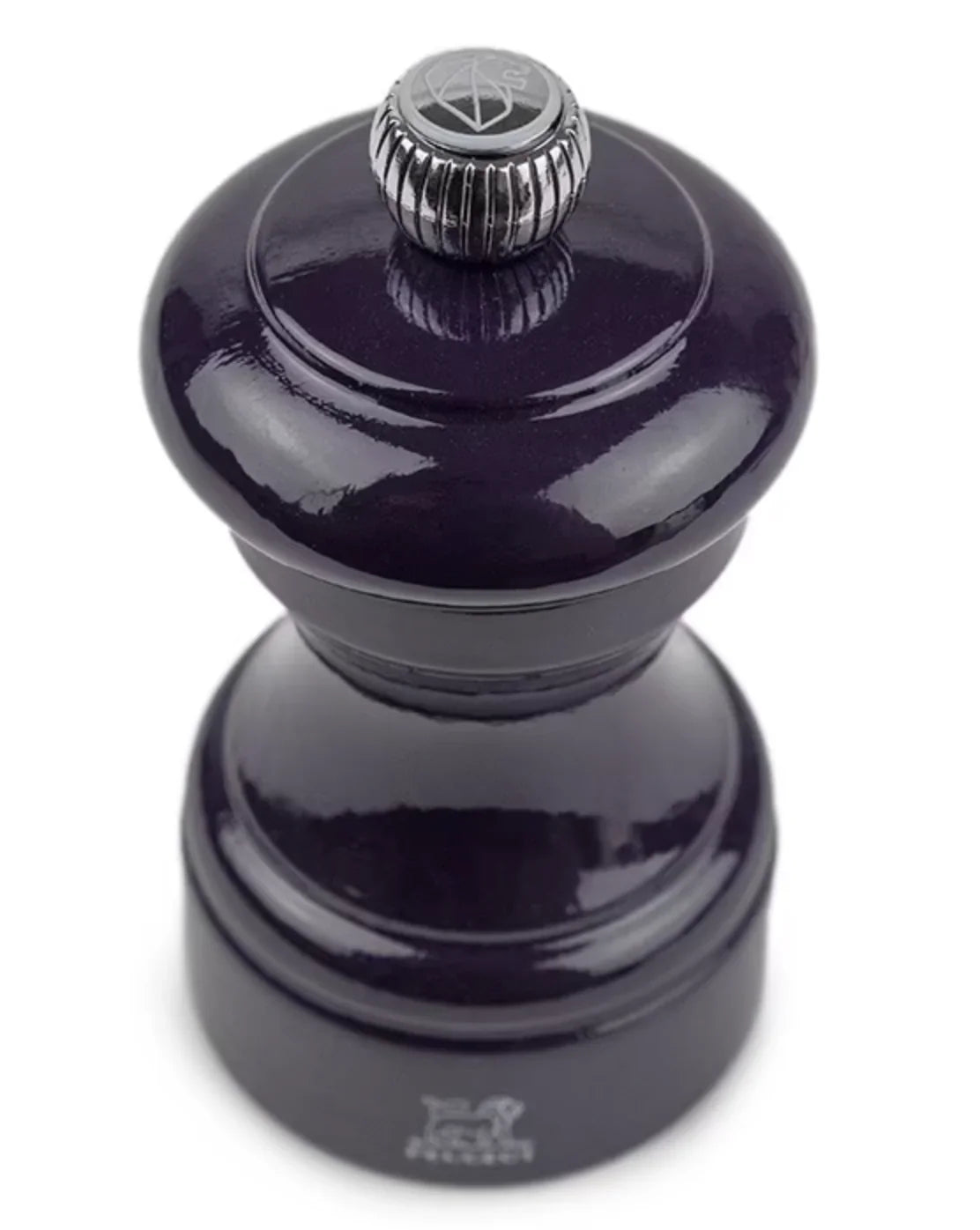Peugeot Bistro Salt Mill Aubergine Gloss Painted Wood - 4″ - Marcel’s Culinary Experience