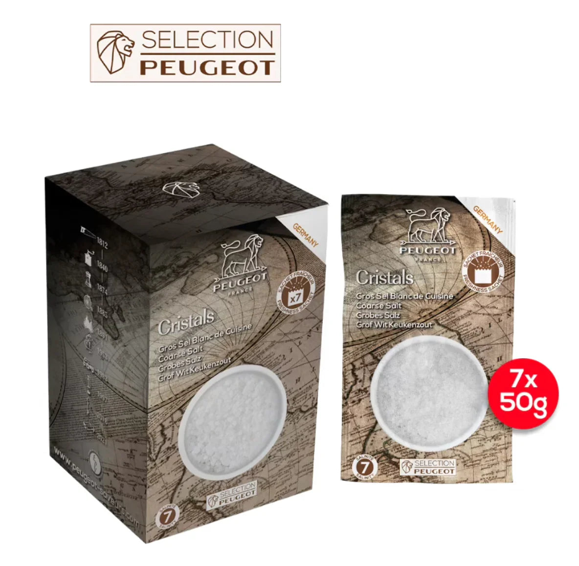 Peugeot German White Rock Salt for Cooking - Marcel’s Culinary Experience