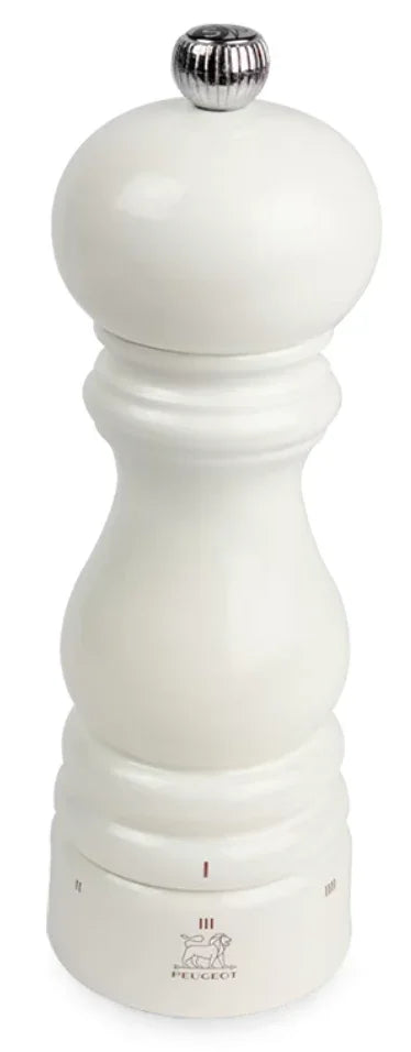 Peugeot Paris u'Select Salt Mill White Lacquer Finish 7" - Marcel’s Culinary Experience