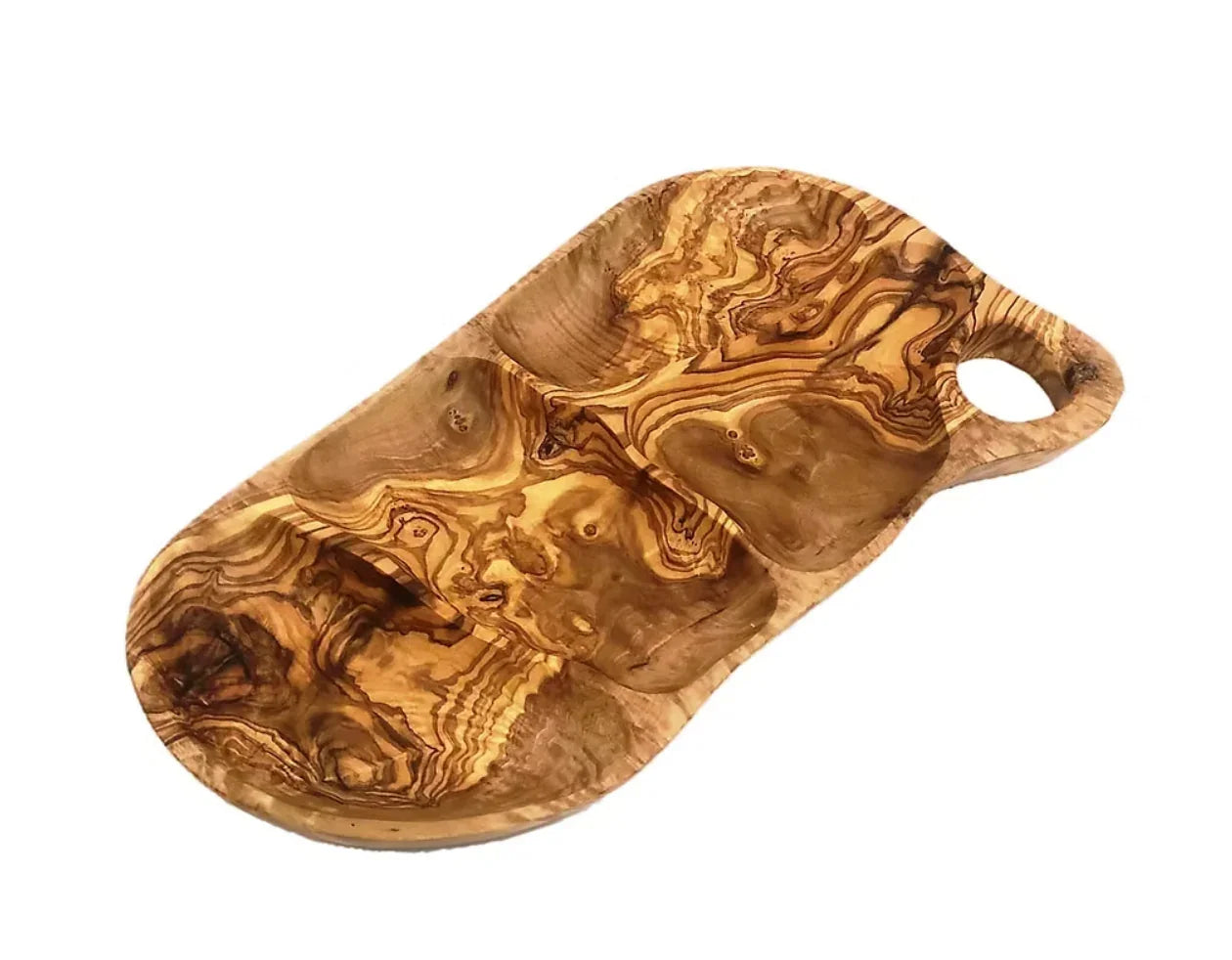 Natural Olivewood Appetizer Tray - Marcel’s Culinary Experience