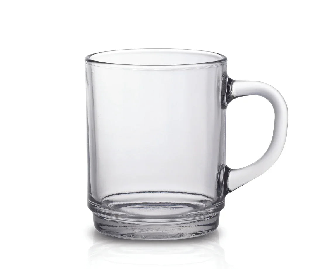 Duralex Versailles Stackable Glass Mug - Marcel’s Culinary Experience