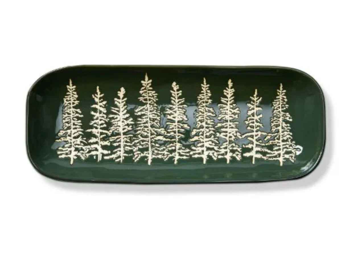 Wilde Pine Tree Rectangular Platter - Marcel’s Culinary Experience