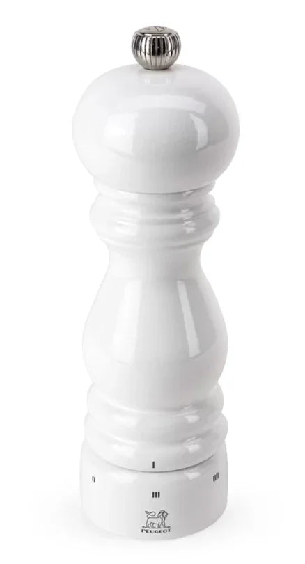 Peugeot Paris u'Select Pepper Mill White Lacquer Finish 7" - Marcel’s Culinary Experience