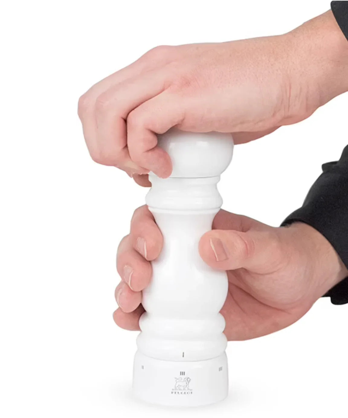 Peugeot Paris u'Select Salt Mill White Lacquer Finish 7" - Marcel’s Culinary Experience