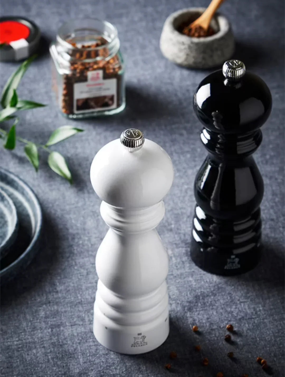 Peugeot Paris u'Select Salt Mill White Lacquer Finish 7" - Marcel’s Culinary Experience