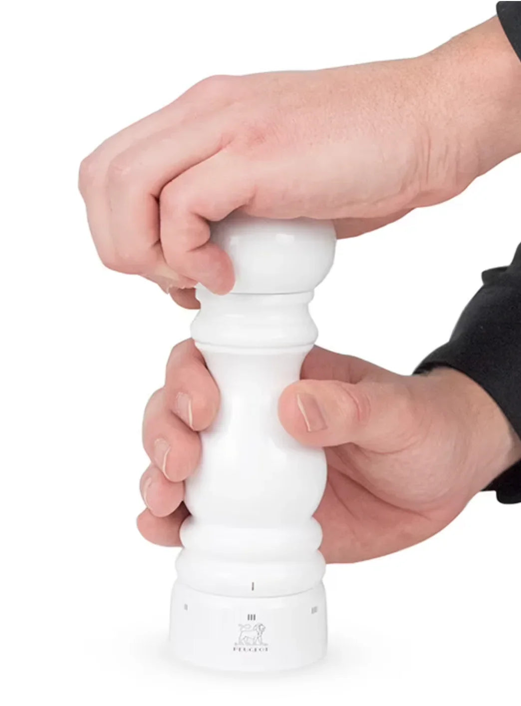 Peugeot Paris u'Select Pepper Mill White Lacquer Finish 7" - Marcel’s Culinary Experience