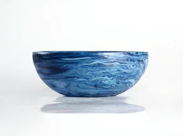 Nashi Classical Wave Bowl Medium - Denim Swirl - Marcel’s Culinary Experience