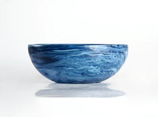 Nashi Classical Wave Bowl Medium - Denim Swirl - Marcel’s Culinary Experience