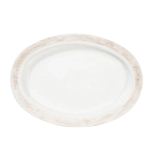 Juliska Blenheim Oak 18" Platter - Whitewash - Marcel’s Culinary Experience