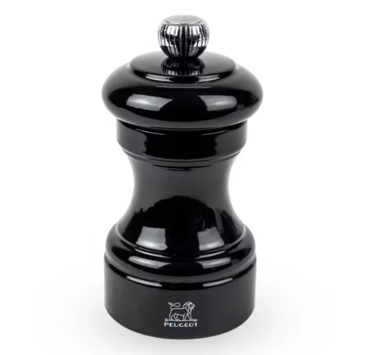 Peugeot Bistro Salt Mill Black Lacquer  - 4"