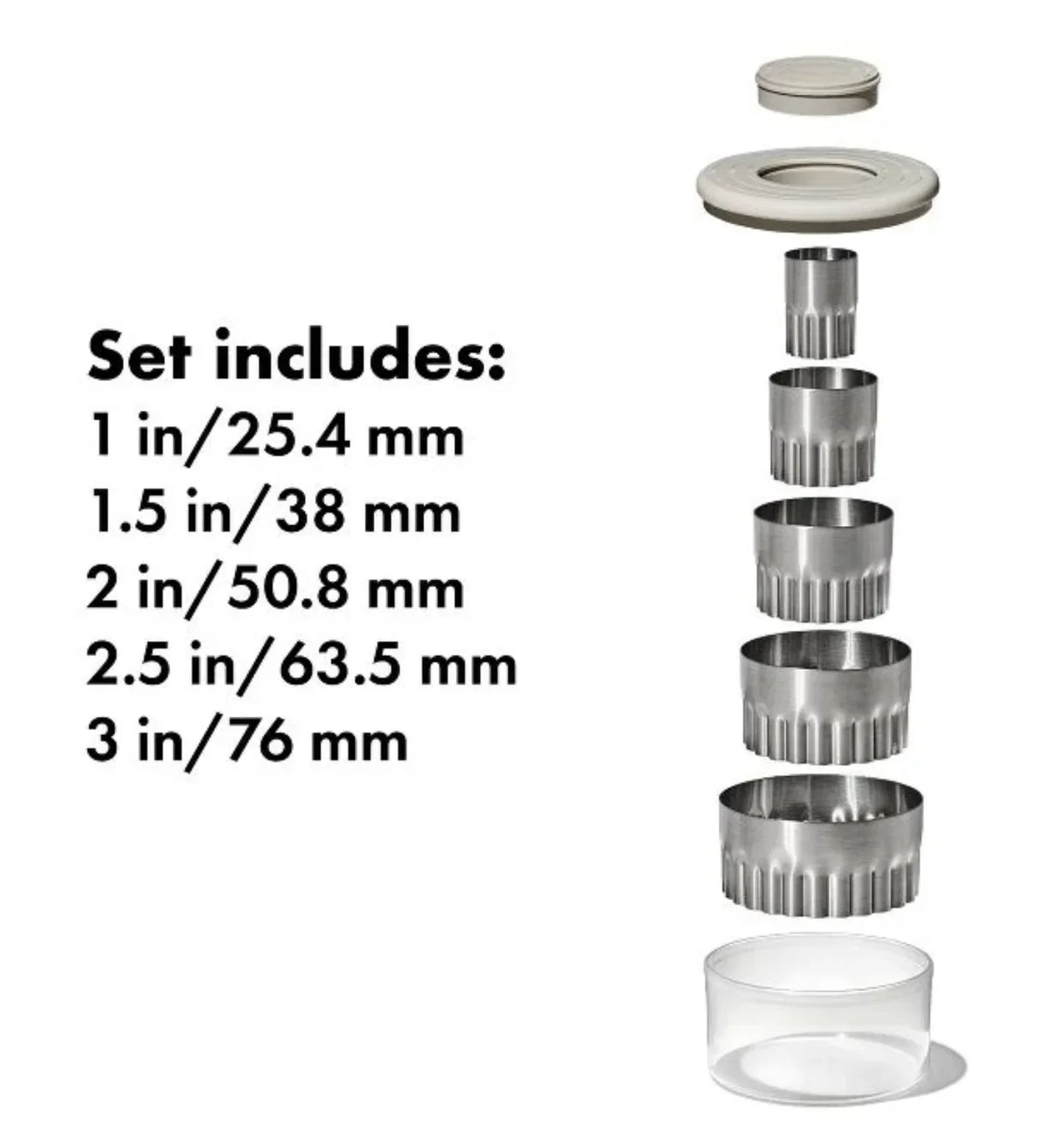 OXO Double-Sided Cookie and Biscuit Cutter Set - Marcel’s Culinary Experience
