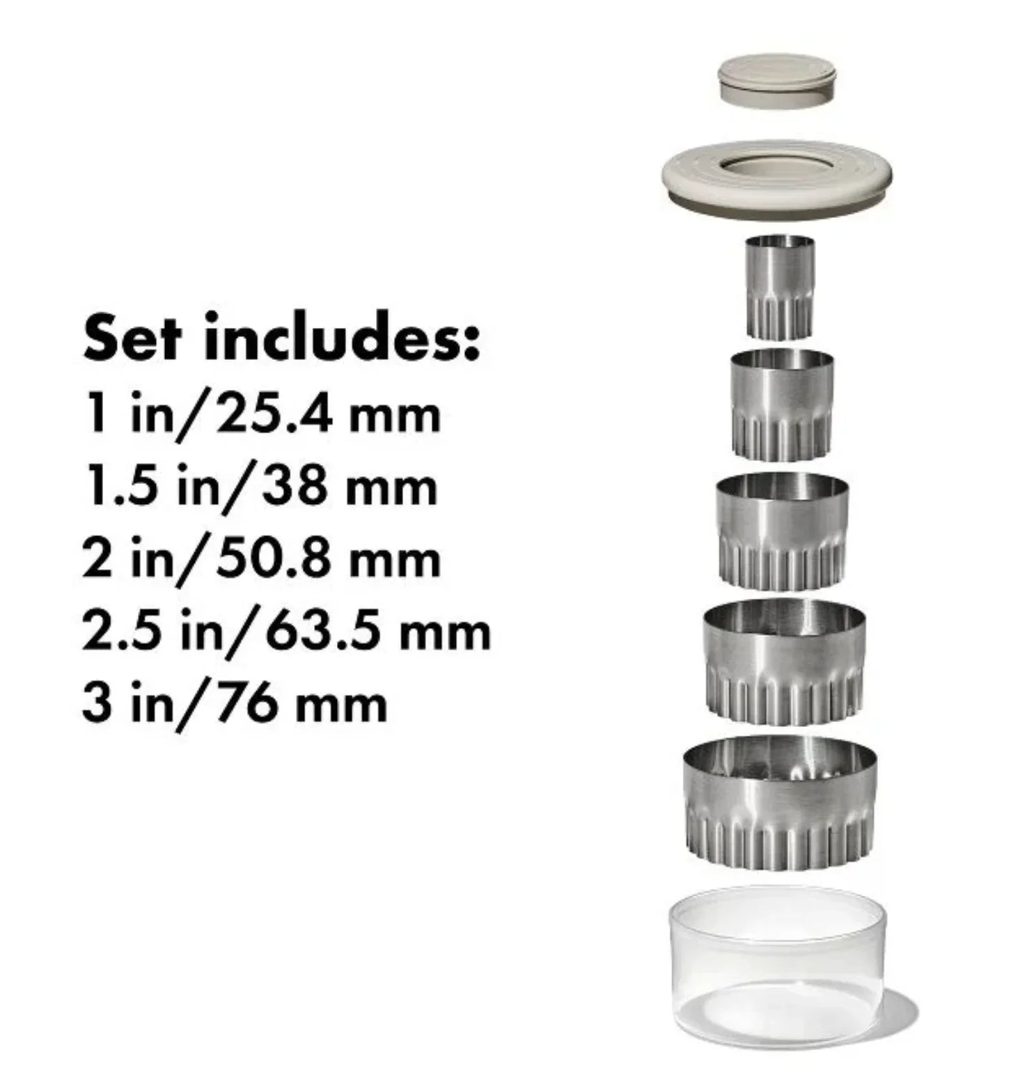 OXO Double-Sided Cookie and Biscuit Cutter Set - Marcel’s Culinary Experience