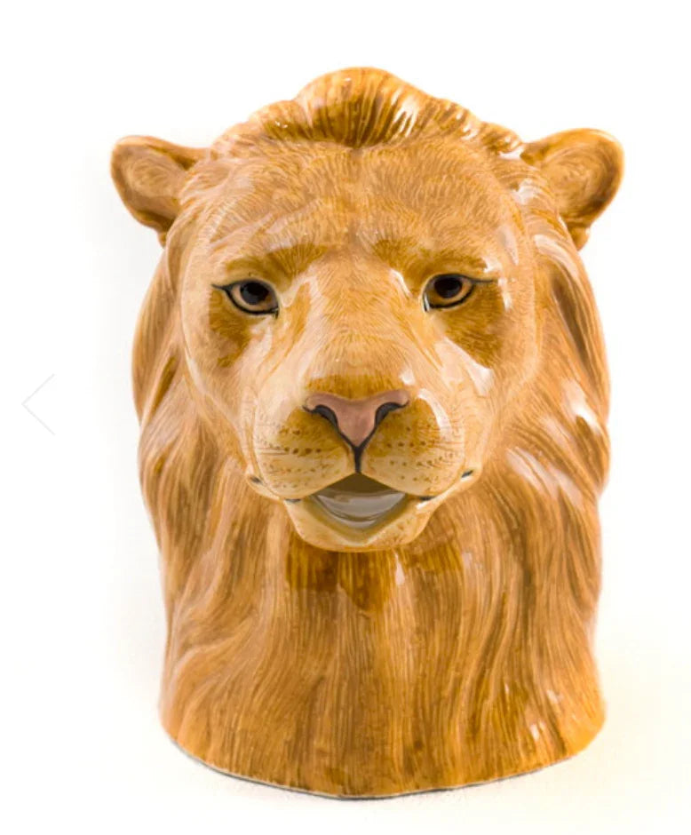 Quail Ceramics Lion Jug - Marcel’s Culinary Experience