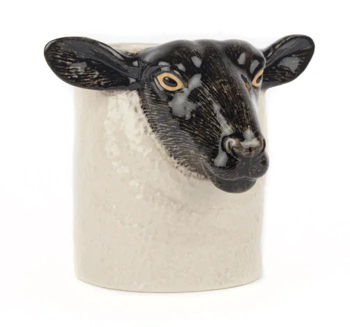 Quail Ceramics Sheep Pencil Pot