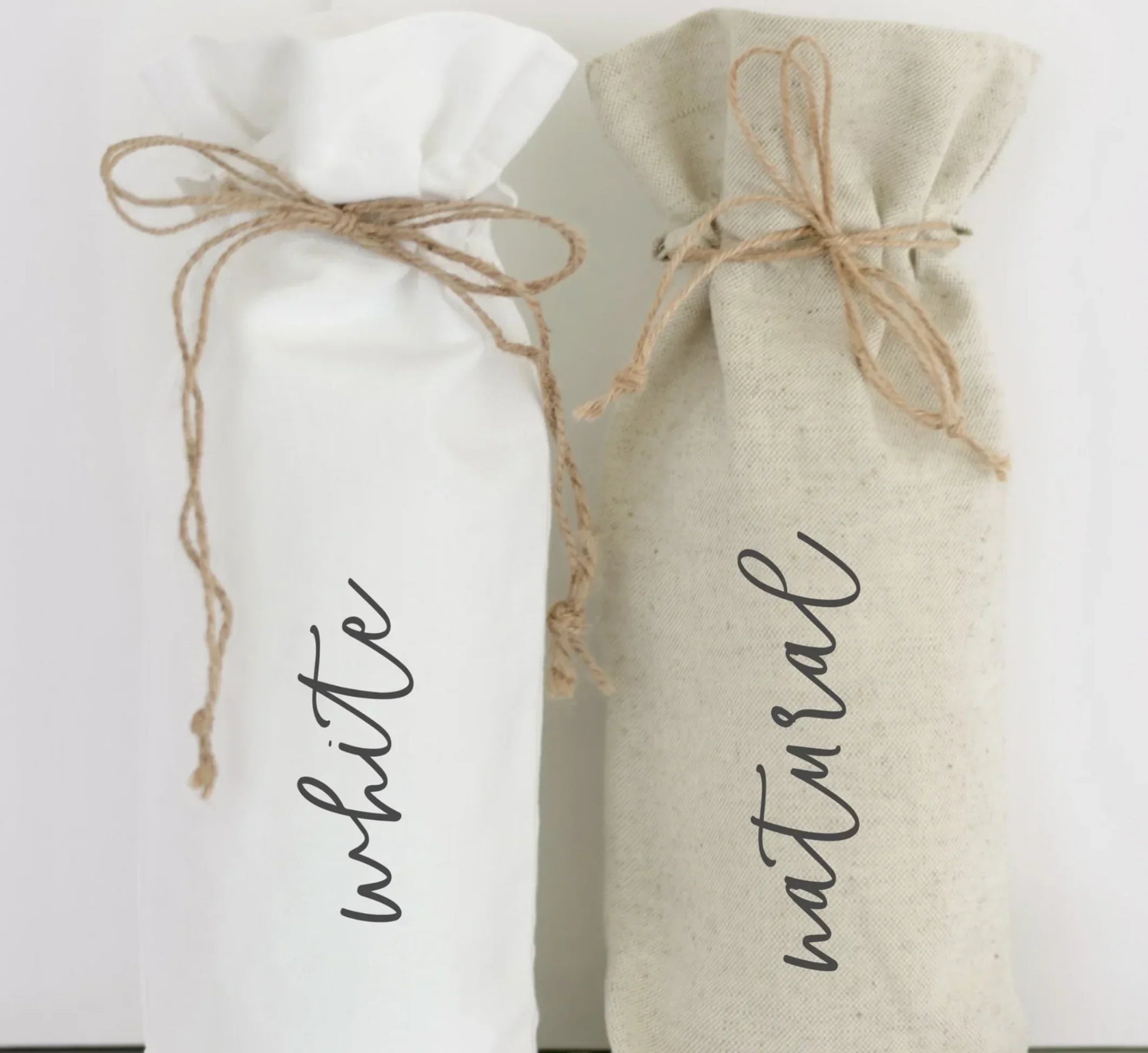 Porter Lane Home Happy BIrthday Wine Bag - White - Marcel’s Culinary Experience