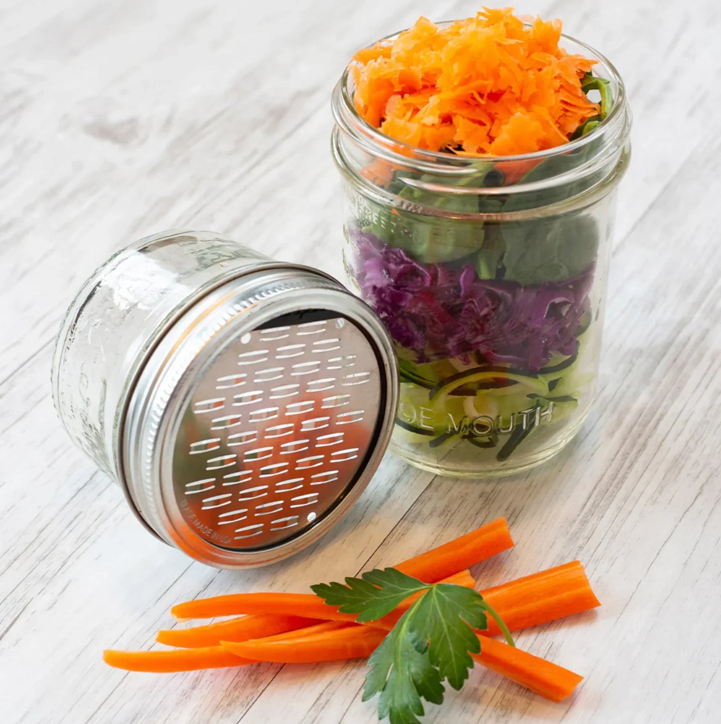 Microplane Mason Jar Lid Graters - Marcel’s Culinary Experience