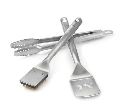 Lux 3 Piece Grill Tool Set Stainless Steel - Marcel’s Culinary Experience