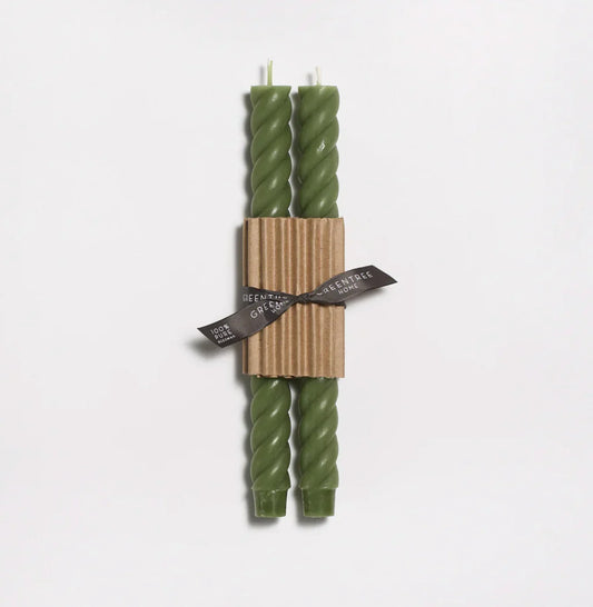Greentree Rope Tapers Sage 10" - Marcel’s Culinary Experience