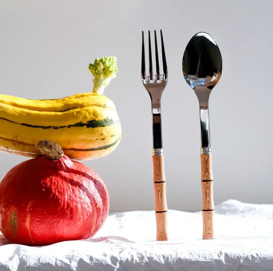 Sabre Serving set Bamboo, Light press wood - Marcel’s Culinary Experience