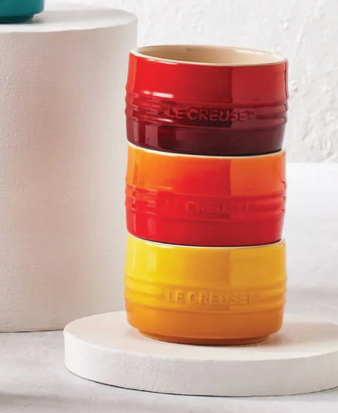 Le Creuset Straight Wall Ramekin - Cerise