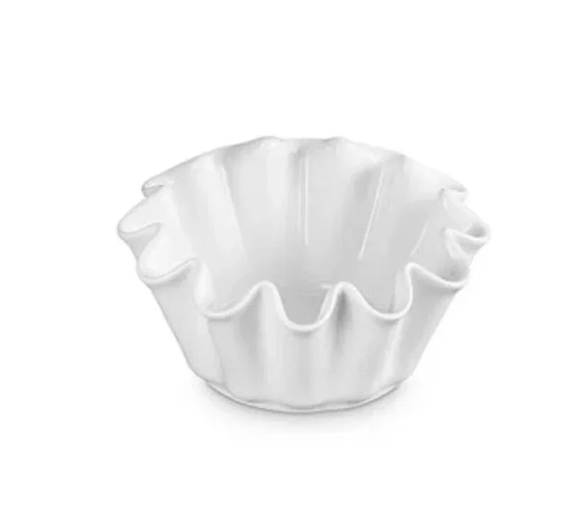 Le Creuset Ruffle Brioche Dish - White - Marcel’s Culinary Experience