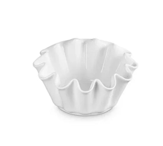 Le Creuset Ruffle Brioche Dish - White - Marcel’s Culinary Experience