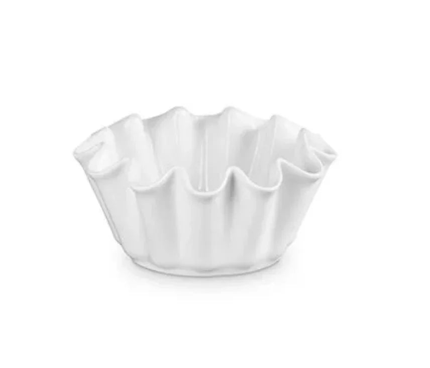Le Creuset Ruffle Brioche Dish - White - Marcel’s Culinary Experience