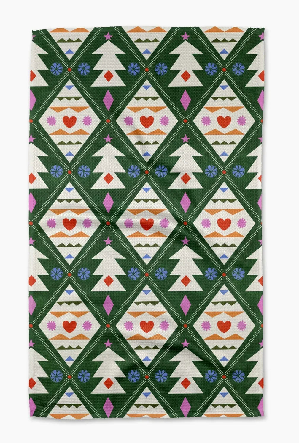 Geometry Nordic Christmas Tea Towel - Marcel’s Culinary Experience