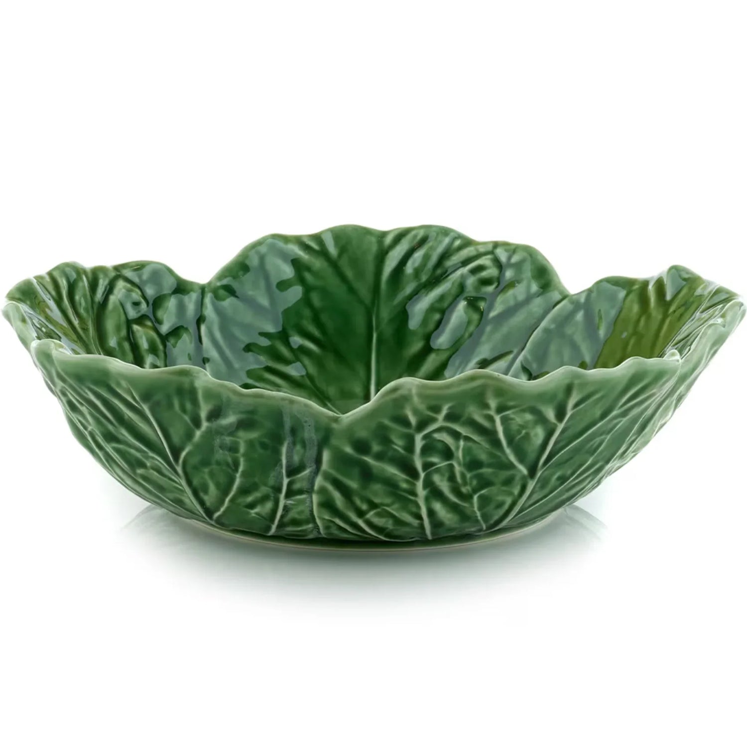 Bordallo Pinheiro Cabbage Large Bowl 57oz - Marcel’s Culinary Experience