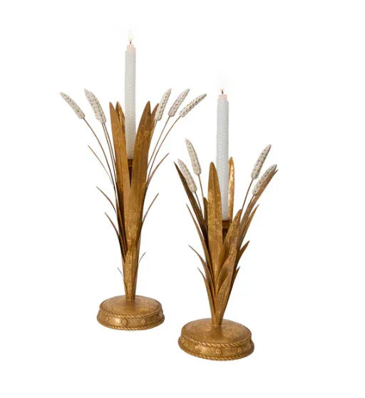 Juliska Forest Walk Wheat 17" Candlestick - Marcel’s Culinary Experience