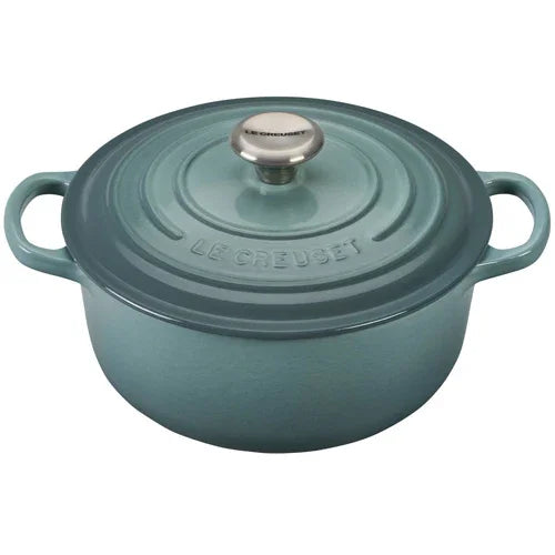 Le Creuset Signature Round Dutch Oven 5.5 qt - Sea Salt - Marcel’s Culinary Experience
