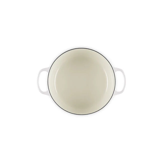 Le Creuset Noël Collection Holiday Tree Signature Round Dutch Oven with Gold Star Knob