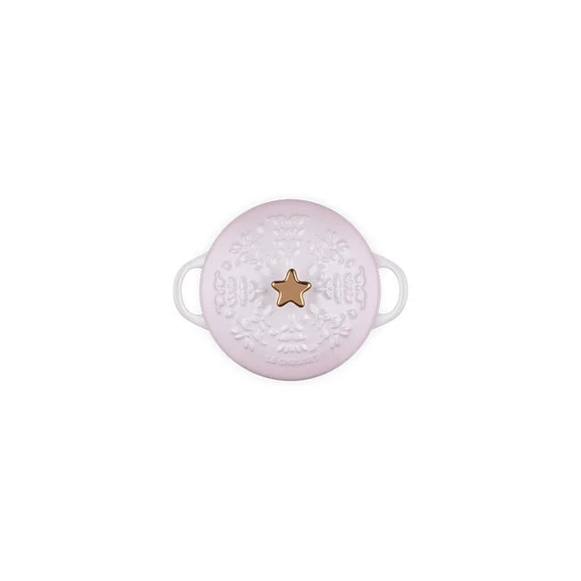 Le Creuset Noël Collection Mini Cocotte with Gold Star Knob