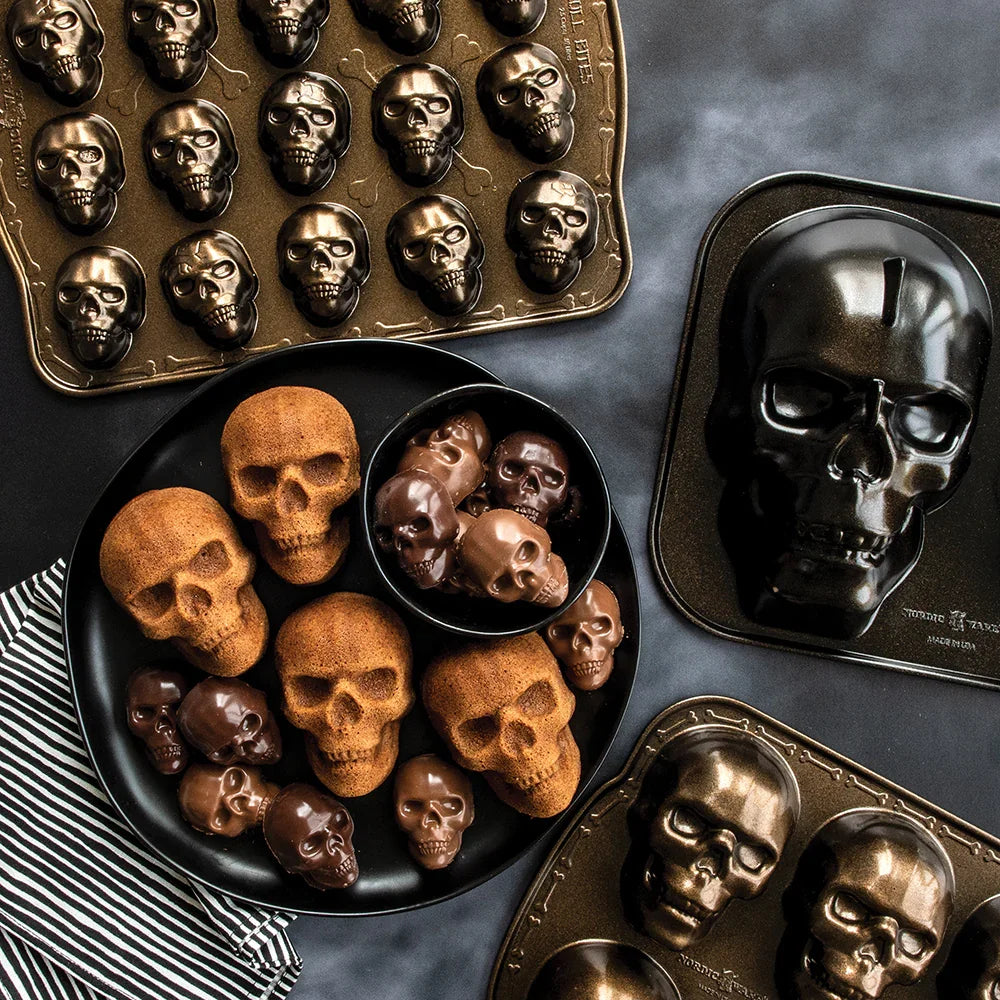 Nordic Ware Skull Bites Cakelet Pan - Marcel’s Culinary Experience