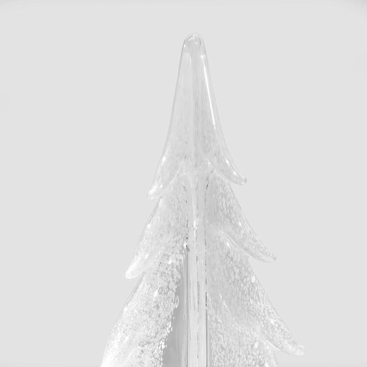 Simon Pearce Snowy Branches Evergreen, 16 Inch
