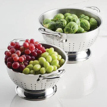 Hestan Provisions Stainless Steel Colander Set, 2-Piece - Marcel’s Culinary Experience