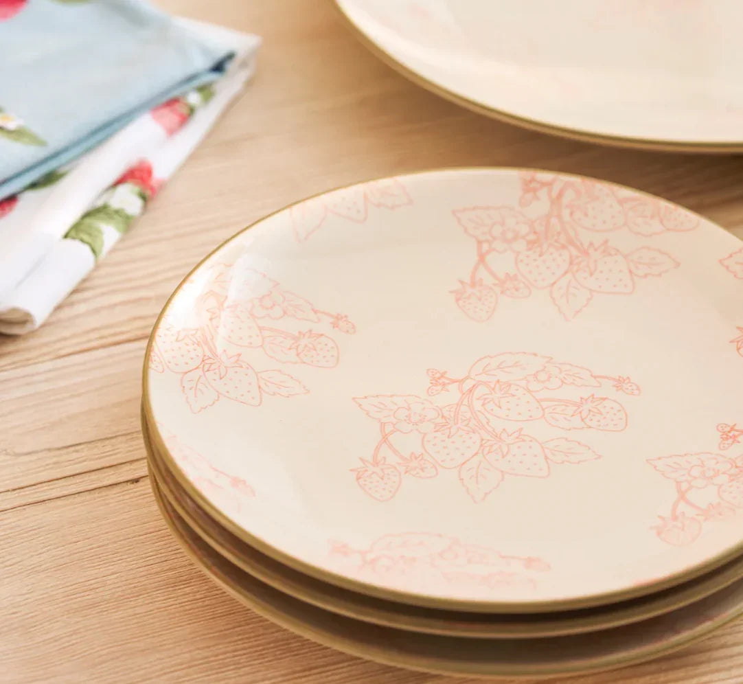 Sophie Allport Strawberries Stoneware Side Plate - Marcel’s Culinary Experience