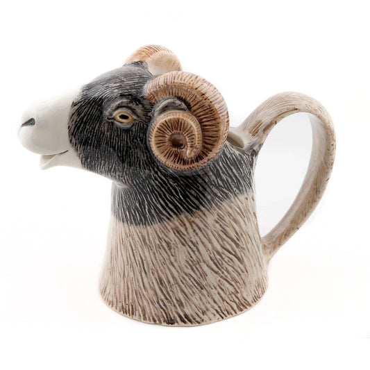 Quail Ceramics Swaledale Sheep Jug Medium
