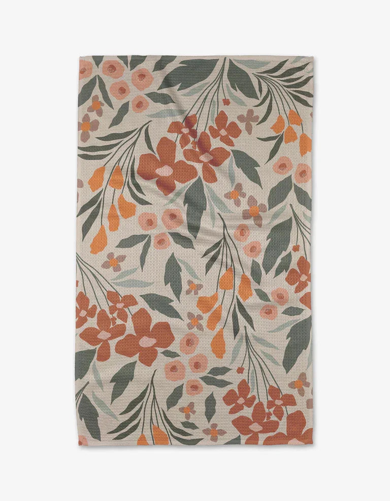 Geometry Fallowers Kitchen Tea Towel - Marcel’s Culinary Experience